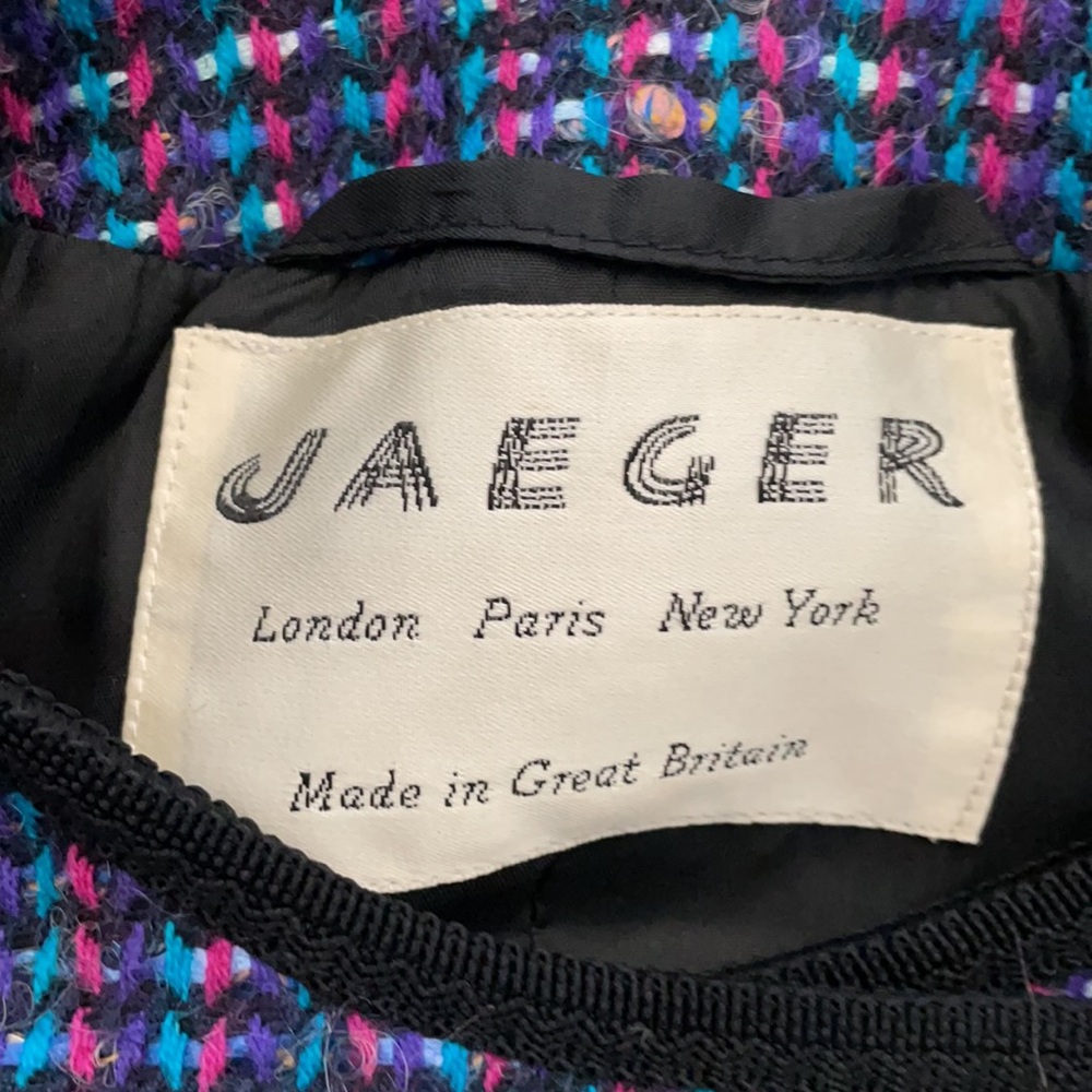 Multiple Colors Fully Lined Tweed Jacket-Excellen… - image 2